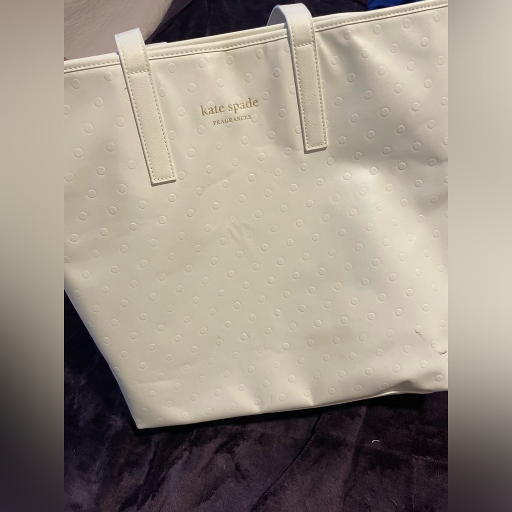White Kate Spade Tote